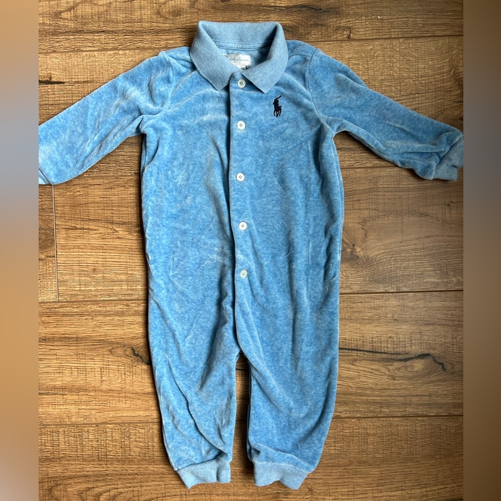 9mo old Velvet Ralph Lauren colored onesie